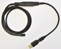 USB-VenTool-Verbindungskabel mit aufgestecktem Adapter